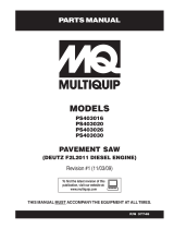 MQ Multiquip PS4030-series User manual