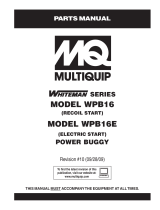 MULTIQUIP WPB16E (Electric Start) User manual