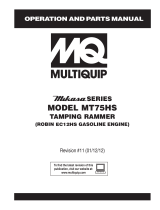 MULTIQUIP Drums MT75HS User manual