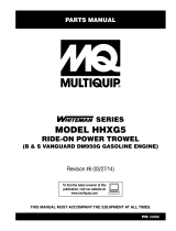 MULTIQUIP HHXG5 User manual