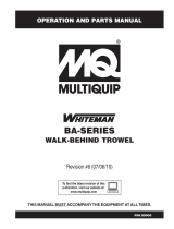 MQ Multiquip BA-Series User manual