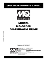 MQ Multiquip MQD206H User manual