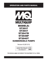 MULTIQUIP ST2037 User manual
