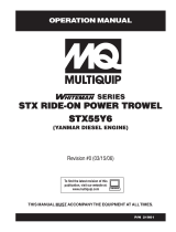 MQ Multiquip Speaker STX55Y6 User manual