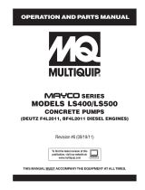 MQ Multiquip LS400 User manual