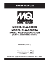 MULTIQUIP DLW-300ES User manual