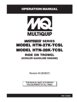 MULTIQUIP HTN-27K-TCSL User manual