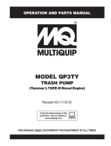 MQ Multiquip QP3TY User manual