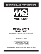MULTIQUIP QP4TZ User manual