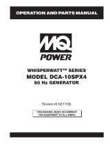 MQ Power DCA-10SPX4 User manual