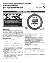 Murphy MDTM89 User manual