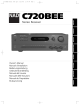 NAD C720BEE User manual