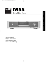 NAD M55 User manual