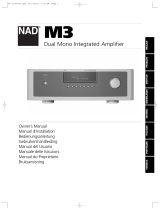 Nad's M3 User manual