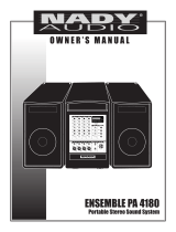 Nady Systems 4180 User manual