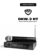 Nady DKW-3 User manual