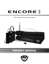 Nady Systems ENCORE1HTSYSB User manual