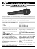Nady Systems Microphone SPC-25 User manual