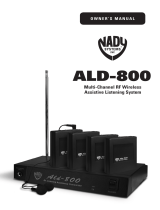 Nady ALD-800 User manual