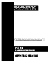 Nady Systems PEQ-5B User manual