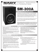 Nady Audio SM300A User manual