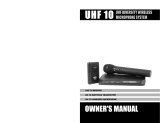 Nady Systems UHF 10 User manual