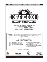 NAPOLEON GDS60-P User manual
