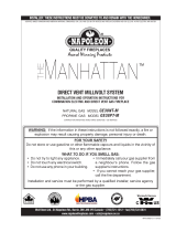 NAPOLEON Manhattan GE38NT-M User manual