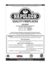 Napoleon Fireplaces GI3016-P User manual