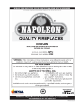 NAPOLEON PATIOFLAME GPFP User manual