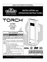 Napoleon Fireplaces TORCH GT8P User manual