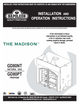 Napoleon Fireplaces GD80NT User manual
