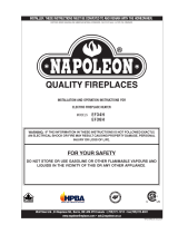 Napoleon Fireplaces EF34H User manual