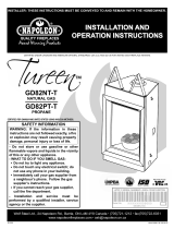 Napoleon Fireplaces TUREEN GD82NT-T User manual