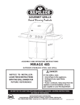 Napoleon Grills MIRAGE 485 User manual