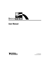 National Instruments BridgeVIEW User manual