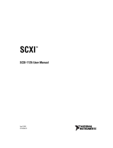National Instruments SCXI-1125 User manual