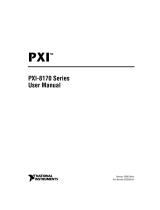 National Instruments PXI-8170 Series User manual
