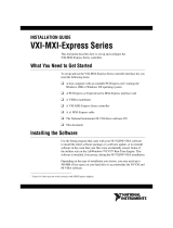 National Instruments VXI-MXI-Express Series User manual