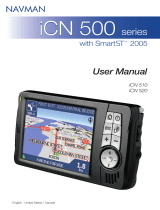 Navman iCN520 User manual