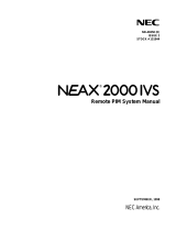 NEC 151944 User manual