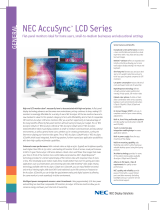 NEC AccuSync LCD92V User manual