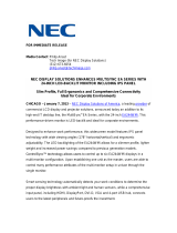 NEC EA244WMI-BK User's Information Guide