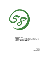NEC 320Lc-R User manual