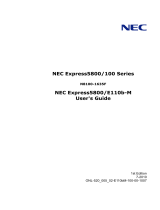 NEC EXPRESS5800/100 User manual
