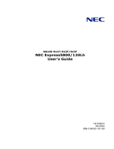 NEC Express5800/120Lh User guide