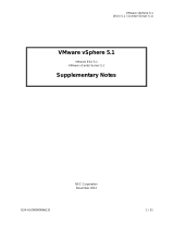 NEC Express5800/120Rg-1 Supplementary Manual