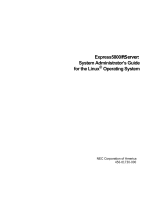 NEC Express5800/320Fc Administration Manual