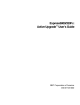 NEC Express5800/320Fc User manual
