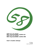 NEC Express5800/320Fd User Setup Information